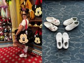 The HOKA Bondi 9 is my favorite shoe to wear to Disney World