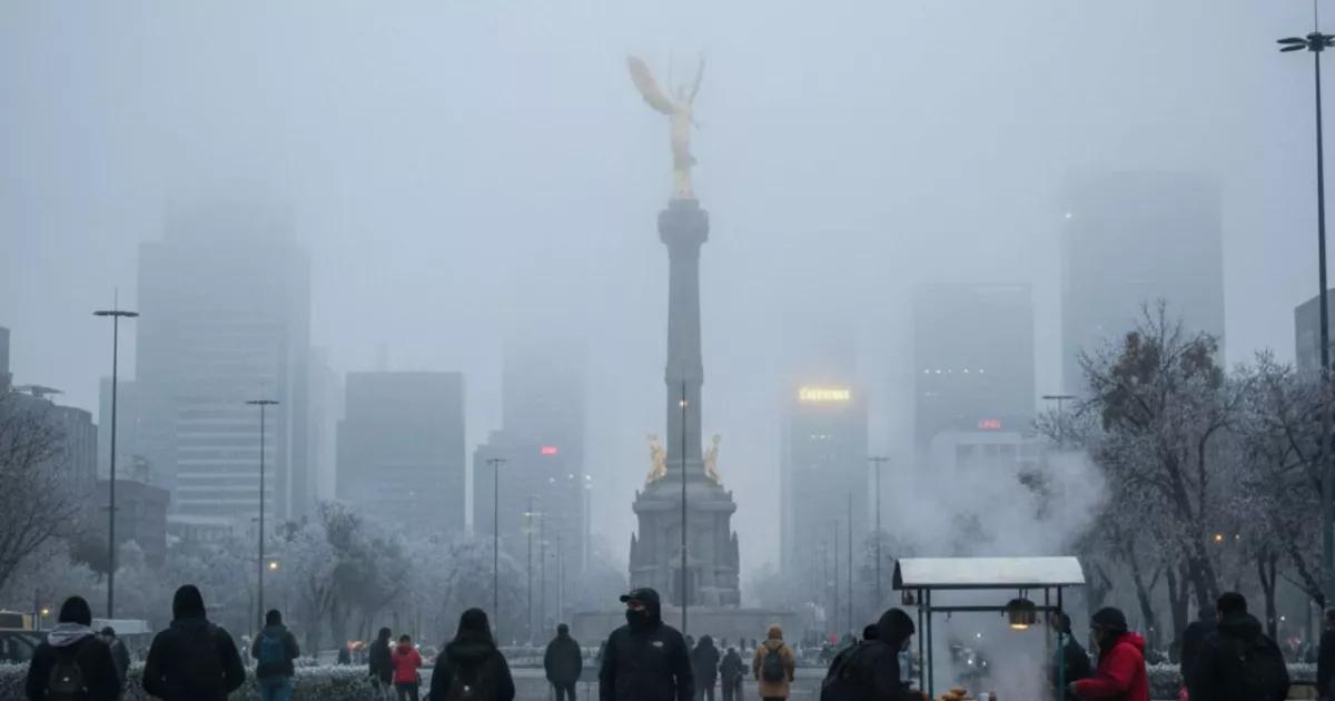 ¡Se cae el termómetro hasta los 4° C! Activan Alerta Amarilla en dos alcaldías de la CDMX por frío intenso