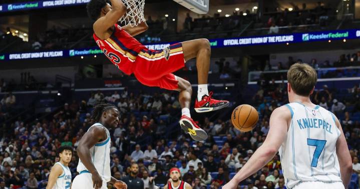 Pelicans win first game of year by beating Hornets