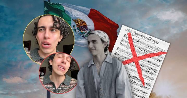 VIRAL: Tiktoker mexicano de la generación Z criticó y se quejó del Himno Nacional por usar “palabras muy de antaño” y “difíciles de entender”, lo que desató una avalancha de críticas y debate: “Mi pad