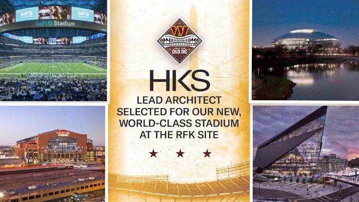 Washington Commanders Select HKS as Lead Architect for the Team's New World