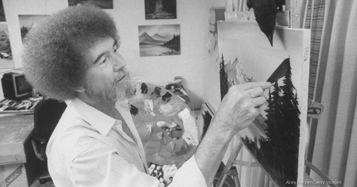 Bob Ross paintings fetch $600,000 to support public television