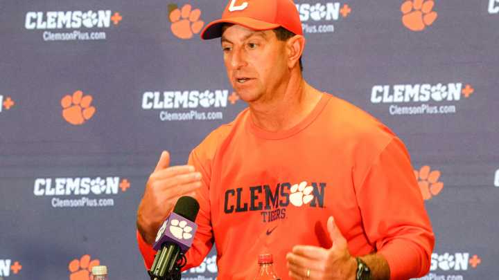 What Dabo Swinney said about Clemson football's transfer portal plans