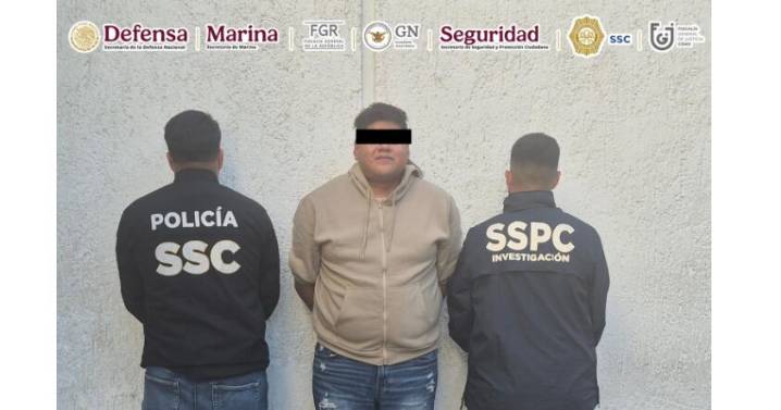 Cae "El Kiko" líder de célula de "Los Malportados", grupo dedicado al narcomenudeo, homicidio, extorsión y despojos