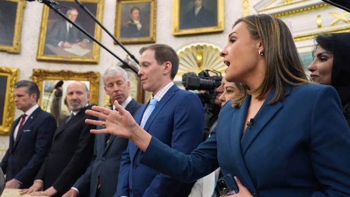 ‘Quiet, piggy’: Trump calls ABC’s Mary Bruce ‘a terrible reporter’ in Oval office clash