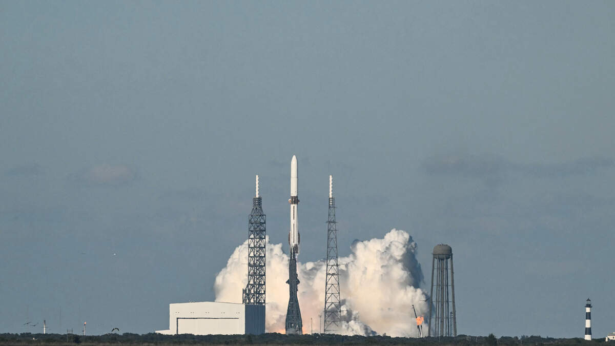 Blue Origin Launches Rocket Carrying NASA Satellites To Mars