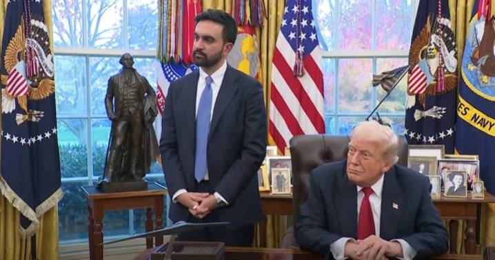 La respuesta viral de Trump a incómoda pregunta de una periodista al alcalde de Nueva York