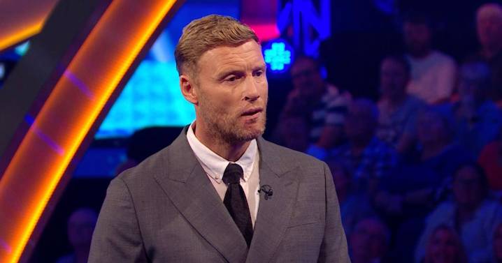 Bullseye host Freddie Flintoff's one-word response as contestant reveals unusual talent