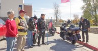 Patriot Guard riders speak at MSSU Veterans Day luncheon