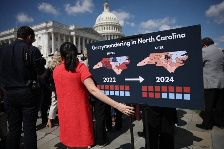 Judges allow North Carolina to use a map drawn in bid to give Republicans another U.S. House seat