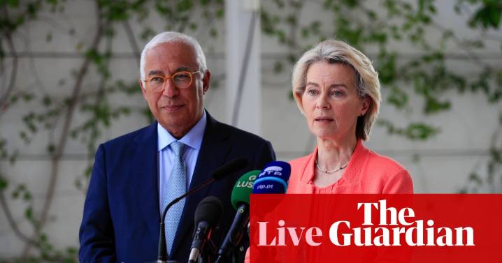 EU leaders welcome ‘new momentum’ in Ukraine peace talks but stress red lines on territory