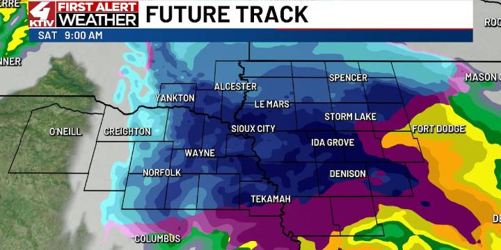 First Alert Weather Day: First snow of the season on Saturday
