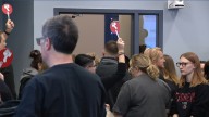 Hamilton Southeastern teachers storm out of school board meeting amid contract dispute