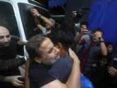 Joy in Gaza as 5 Palestinians freed by Israel reunite with families