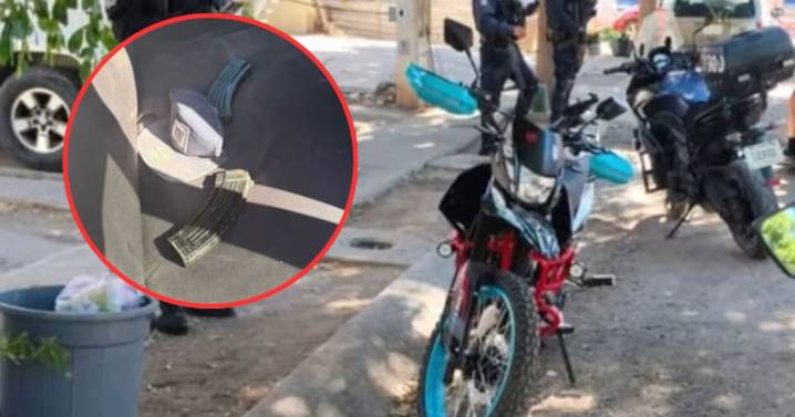 En Culiacán aseguran camioneta extranjera con cargadores de AK 47 y cartuchos y recuperan motocicleta robada en operativos del Grupo Interinstitucional