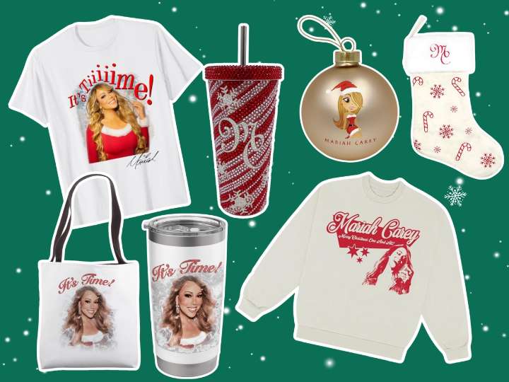 Mariah Carey dropped a holiday collection with Amazon, starting at just $20