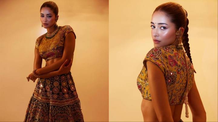Ananya Panday’s Folk-Inspired Mehendi Look Is A Celebration Of Colour And Craft