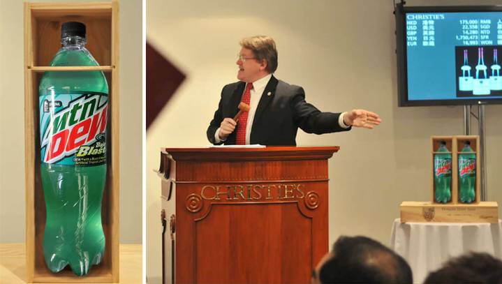 Bottle Of 18-Year Single-Malt Baja Blast Sells At Auction For $145K