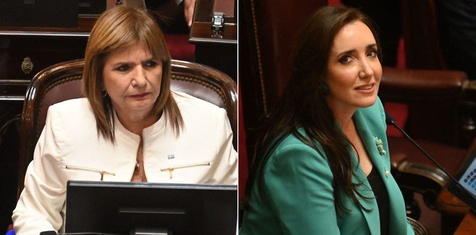 Otro round en la disputa Bullrich-Villarruel: la nueva jefa de LLA en el Senado quiso hablar pero la vicepresidenta se lo negó