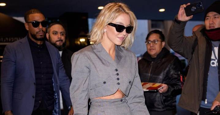 Sydney Sweeney Trades Shorts for an Even Shorter Trench