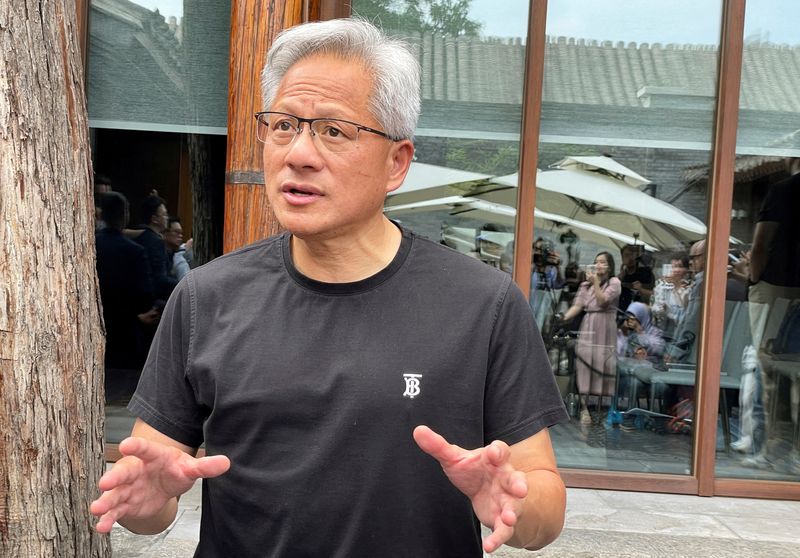 Nvidia CEO says company not planning to ship anything to China