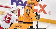 Crosby, Rust lead Penguins past Capitals 5