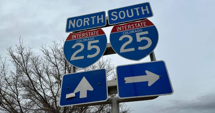 One dead in crash on I-25 south of Denver, northbound lanes shut down