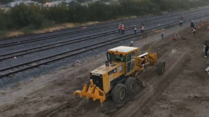 Dan banderazo a las obras del tramo Saltillo-Nuevo Laredo del Tren del Norte