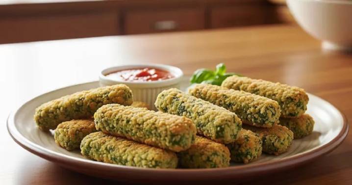 Cómo hacer bastones de espinaca crocantes y saludables, sin fritura ni harina  