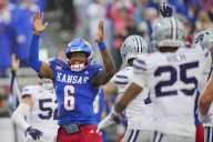 Kansas QB Jalon Daniels and his mom made a deal. He’s more than living up to it