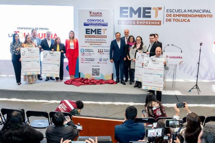 Abre Toluca primera convocatoria para la Escuela Municipal de Emprendimiento
