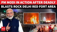 PM Modi's 1st Big Message After Delhi Blasts; Security Chiefs Brief HM Shah As Red Fort Toll Spikes