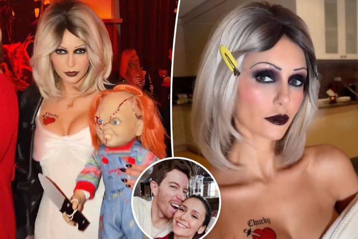 Nina Dobrev appears to brutally mock ex Shaun White with Halloween costume