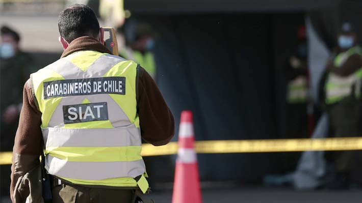Fatal accidente de tránsito en Lo Espejo deja dos fallecidos y dos lesionados