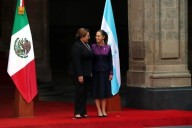 Se reúne CSP con Presidenta de Honduras en Palacio