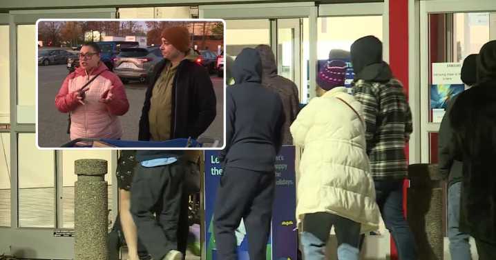 Chesterfield Black Friday shoppers line up during ‘economic strain’