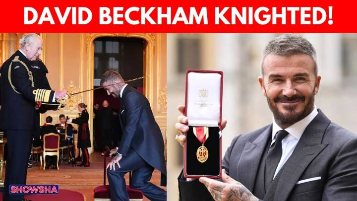 David Beckham Knighted By King Charles III At Windsor Castle, Calls It His 'Proudest Moment' I N18G