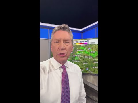 Tracking storms Tuesday evening