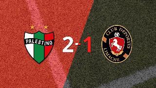 Palestino obtiene una victoria 2-1 contra Deportes Limache