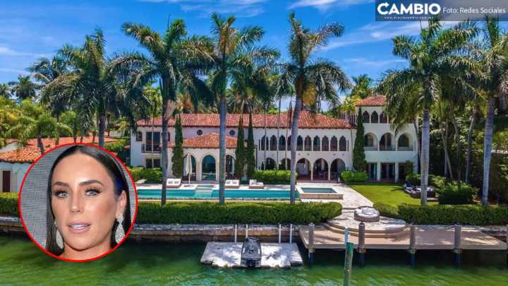 Inés Gómez Mont pone en venta su mansión en Florida por 9.1 millones de dólares