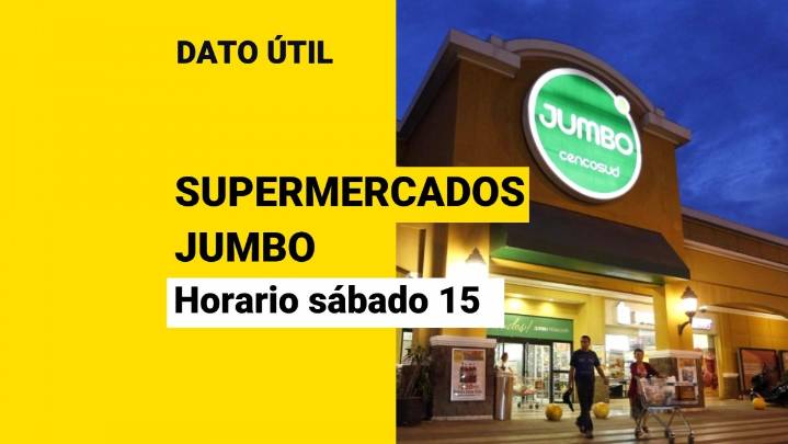 Supermercados Jumbo: ¿Cuál es el horario para este sábado 15 de noviembre antes de las elecciones?