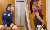 La agente desafectada de la Policía redobla la apuesta: nuevos videos hot y desembarco en OnlyFans