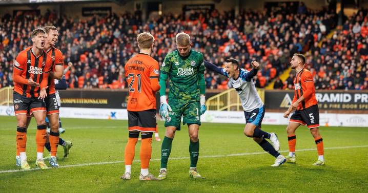 Jim Goodwin set to make big Dundee United goalkeeping call after Kucherenko's Falkirk nightmare