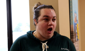 After heartbreaking losses, mother of premature baby surprised with Secret Santa gift at hospital