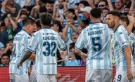 El gol de Gastón Martirena para la agónica clasificación de Racing ante River
