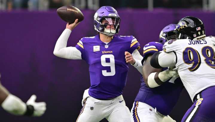 Vikings get a humbling dose of reality in loss to Ravens