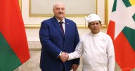 Belarus president becomes only second leader to visit Myanmar since coup
