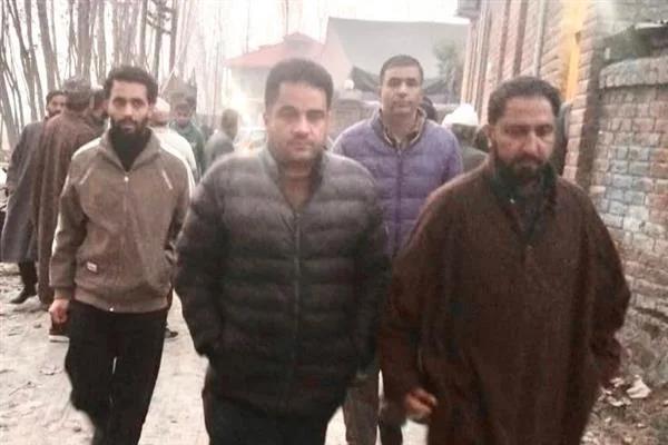 AIP visits families of Nowgam PS blast victims