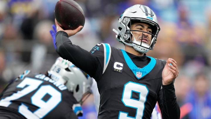 Young's 4th down TDs lead Panthers to upset win over Rams