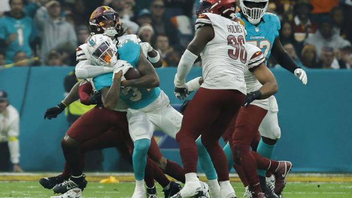 NFL en Madrid: Miami Dolphins - Washington Commanders, en imágenes